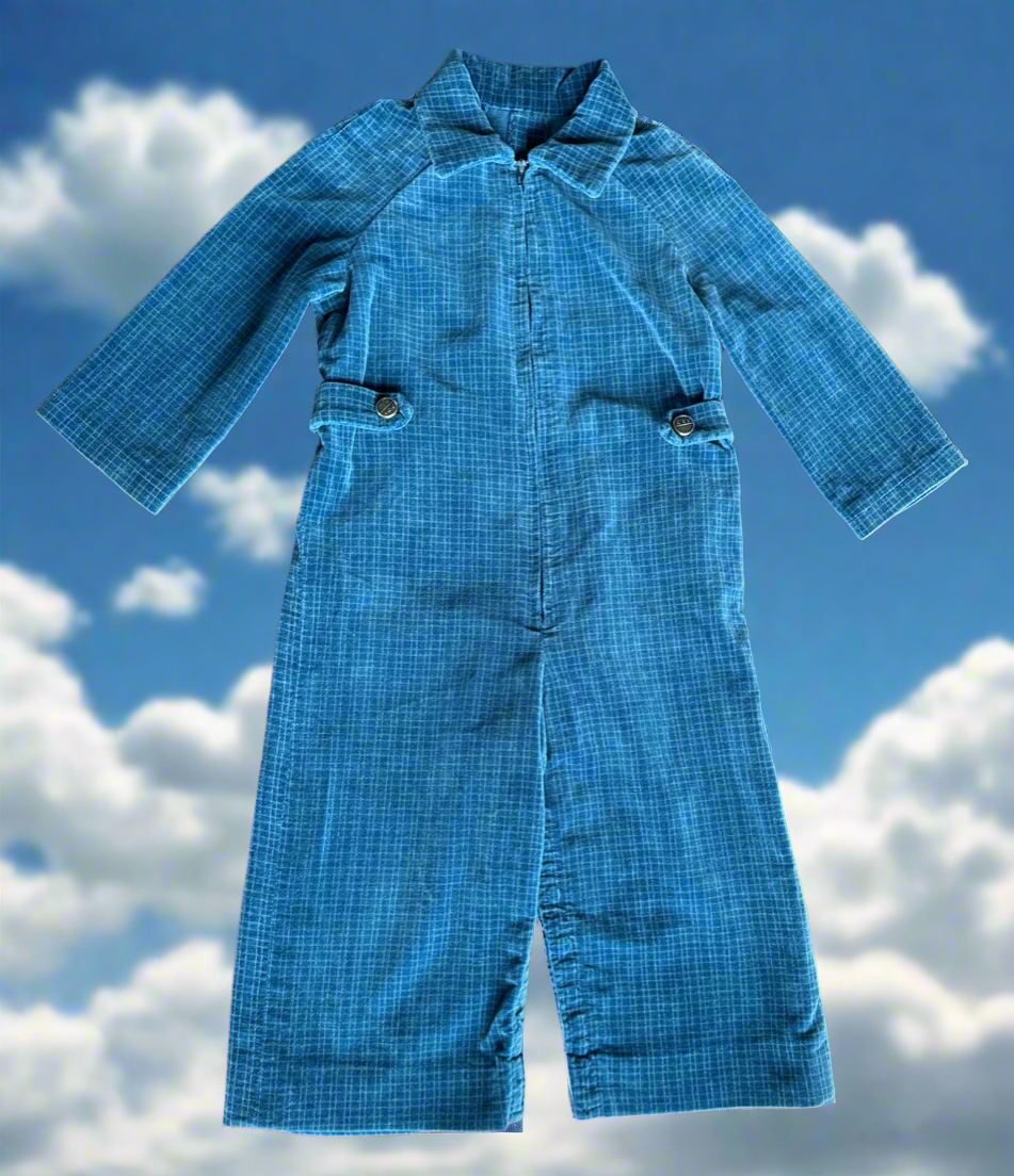 Kids Velour Jumpsuit