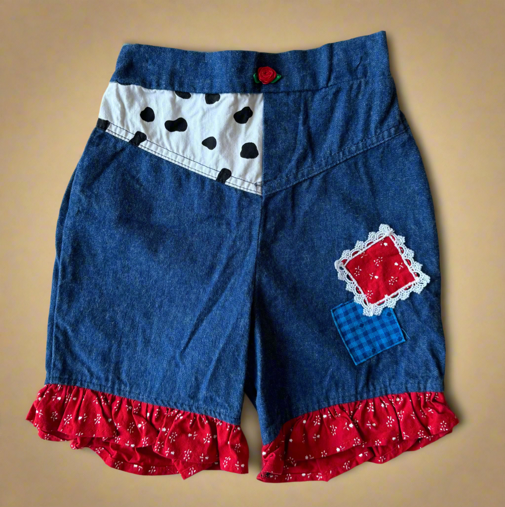 Kids Vintage Farm Girl Shorts