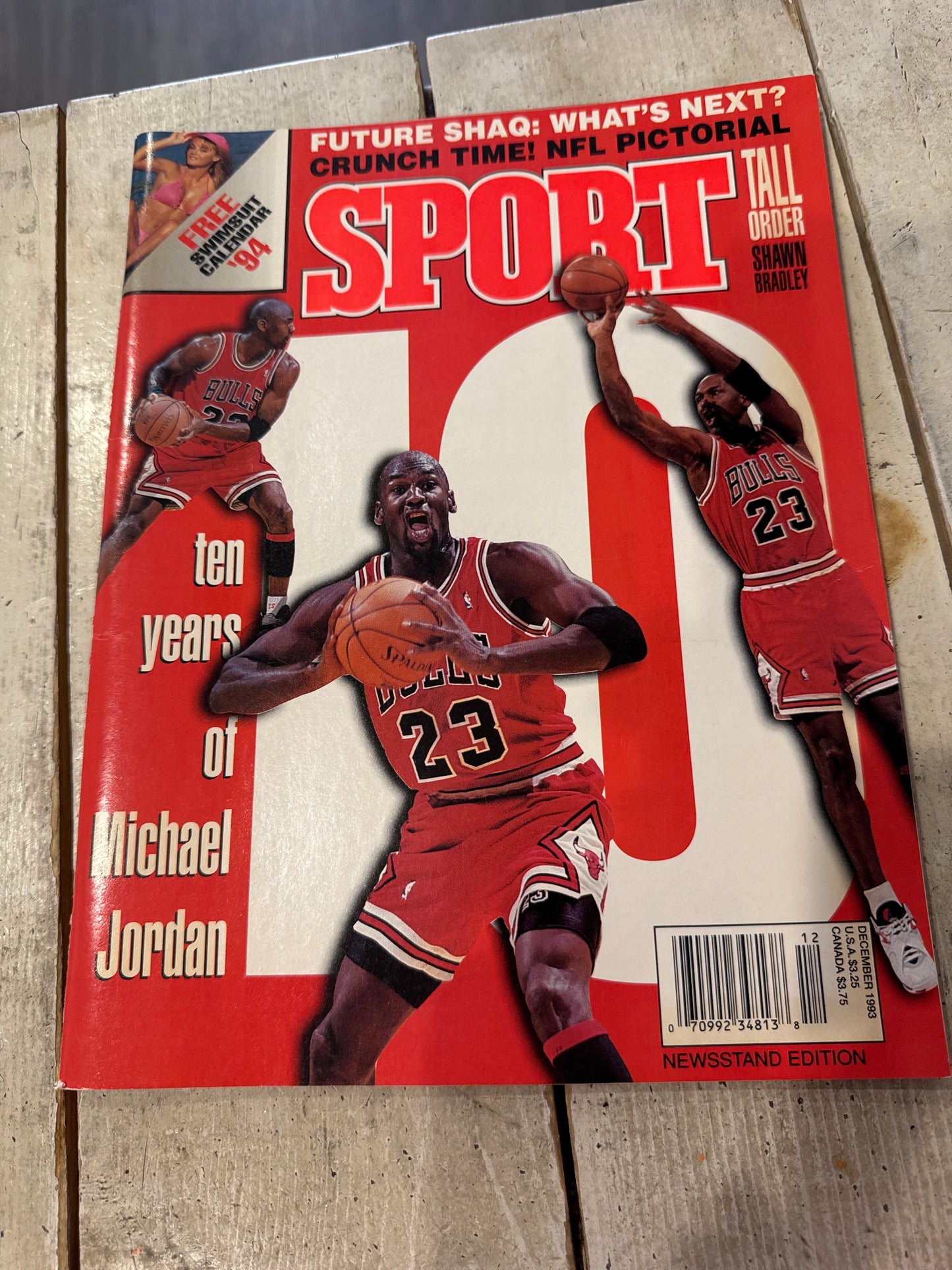 December 1993 Sport Magazine Michael Jordan