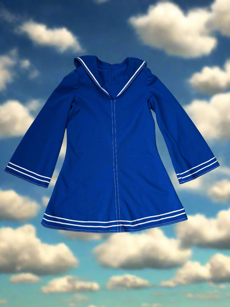 Kids Vintage Sailor Tent Dress