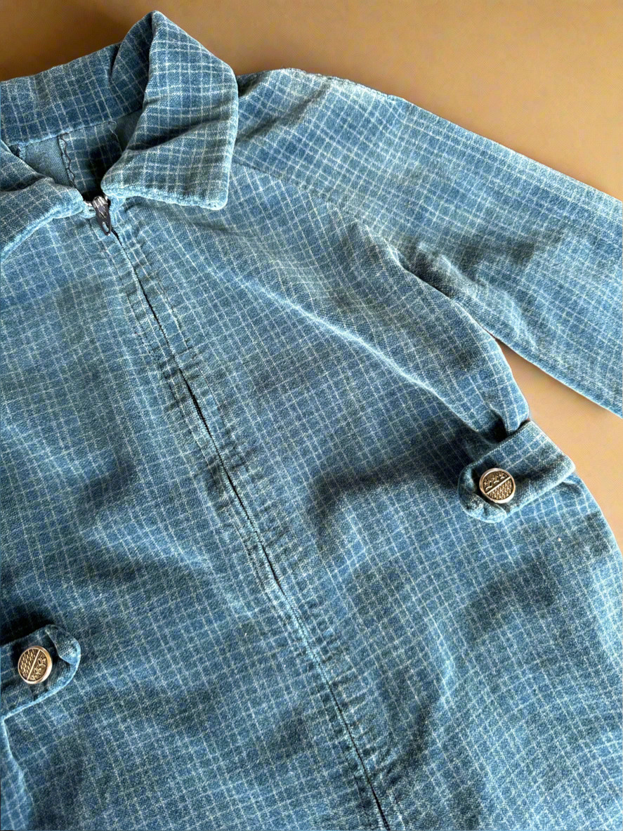 Kids Velour Jumpsuit