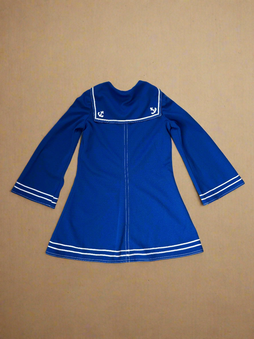 Kids Vintage Sailor Tent Dress