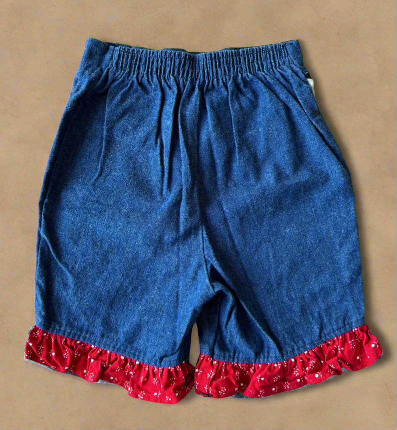 Kids Vintage Farm Girl Shorts