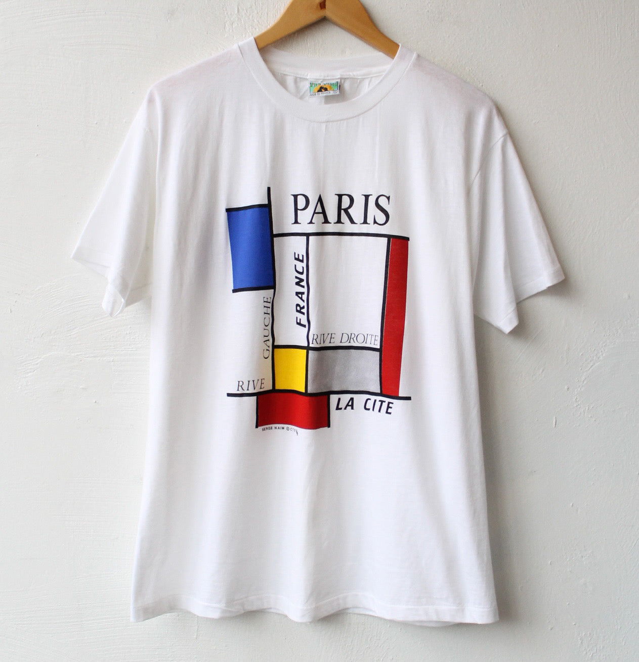 90s Paris Mondrain Art Tee