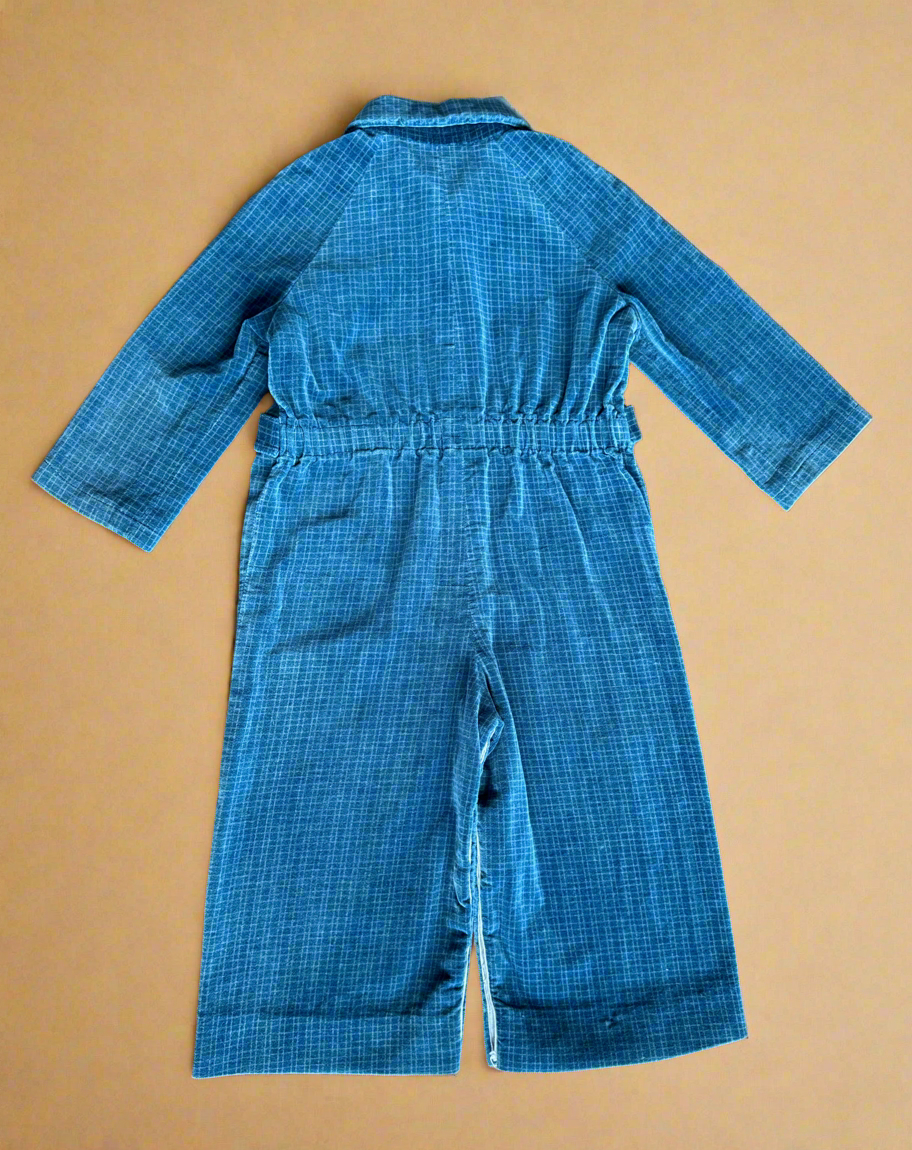 Kids Velour Jumpsuit