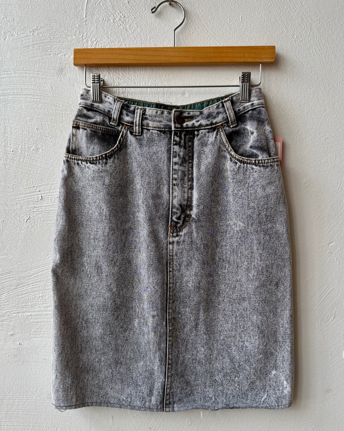80s Jordache Acid Wash Skirt