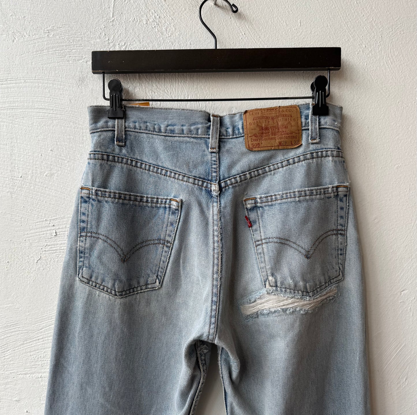 Reworked Repaired 90s Levis 505 Jeans
