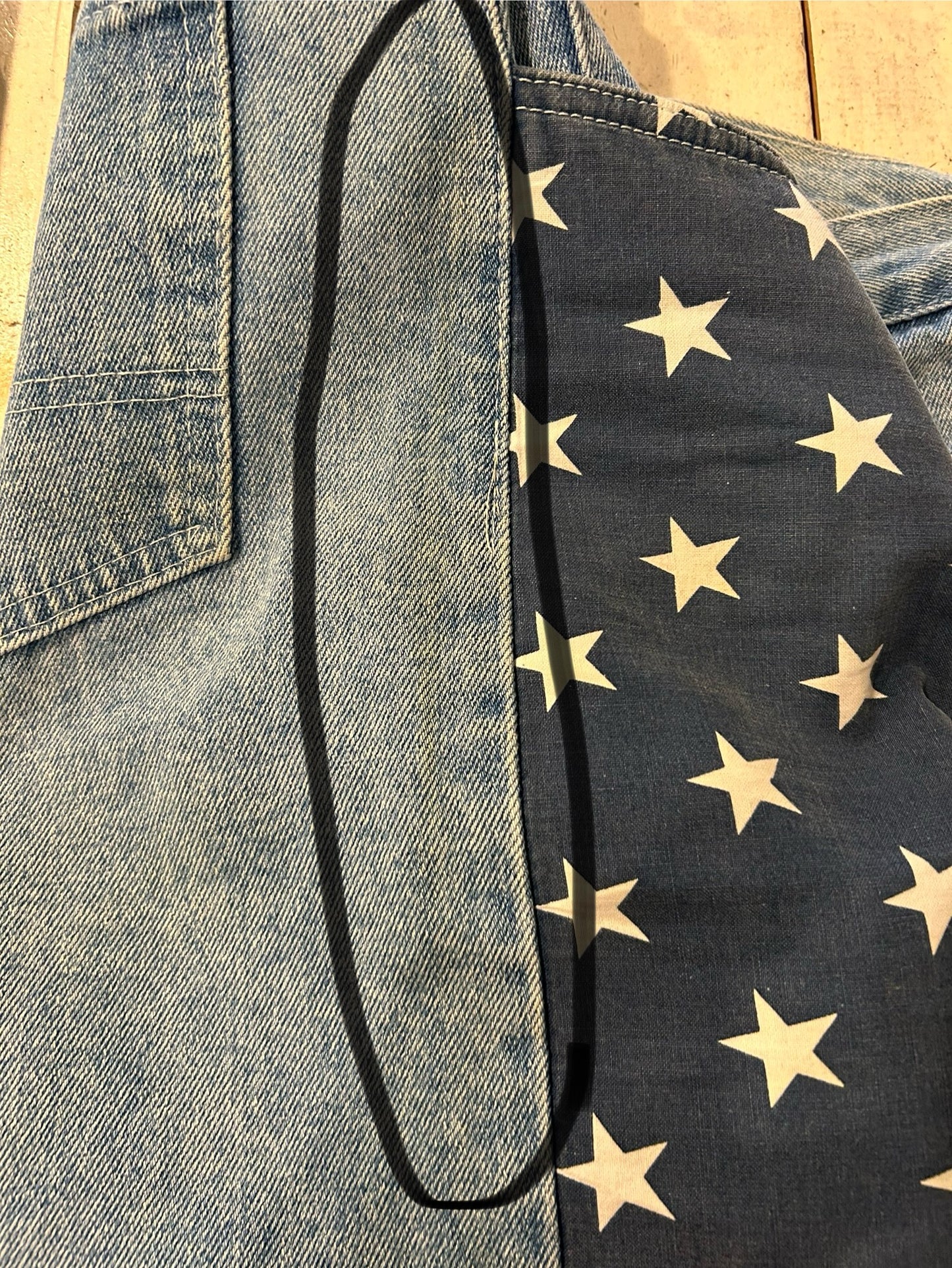 90s American Flag Jorts
