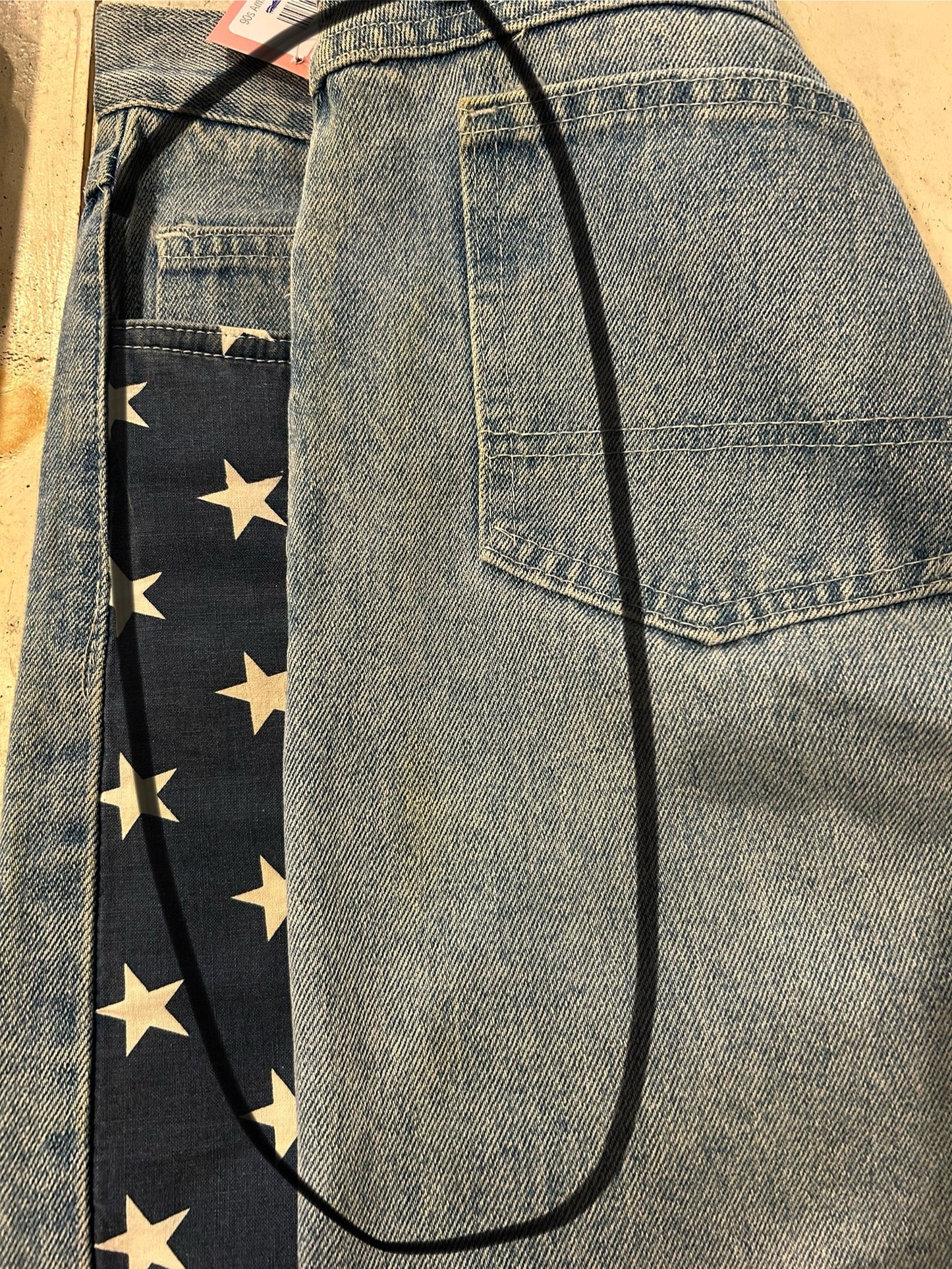 90s American Flag Jorts