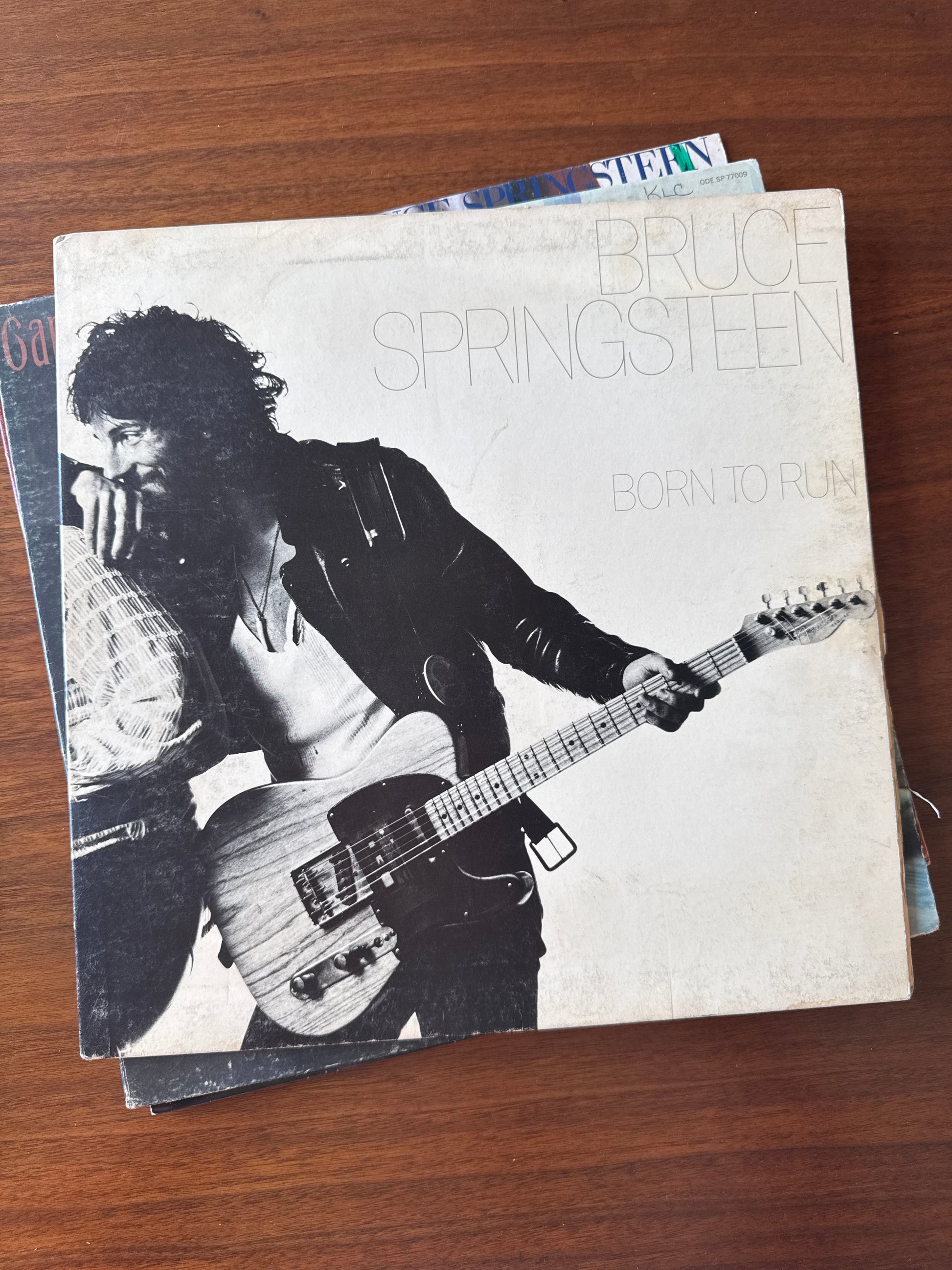 70s Bruce Springsteen Born To Run Record
