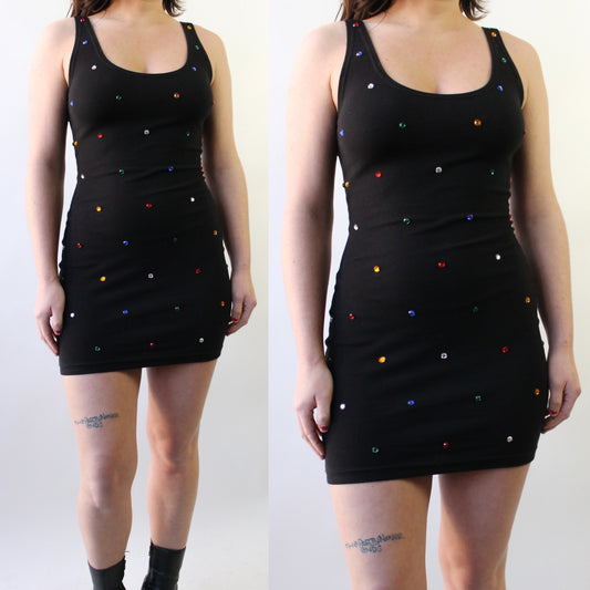 90s Express Gems Bodycon Dress