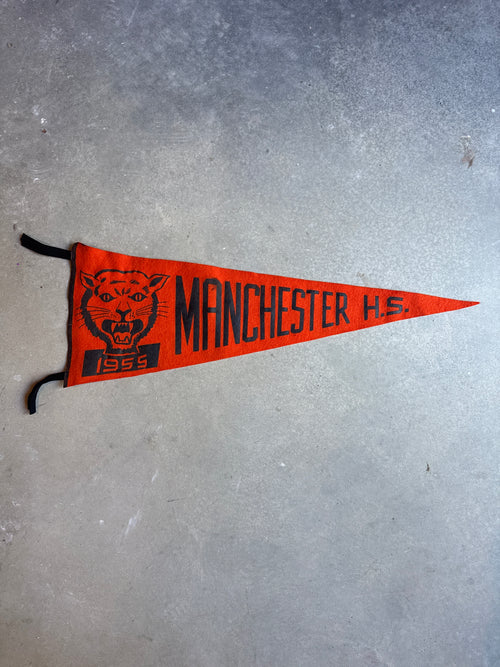 50s Manchester H.S. Pennant