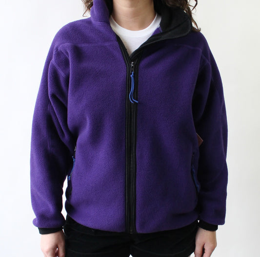 90s REI Purple Fleece Zip Up