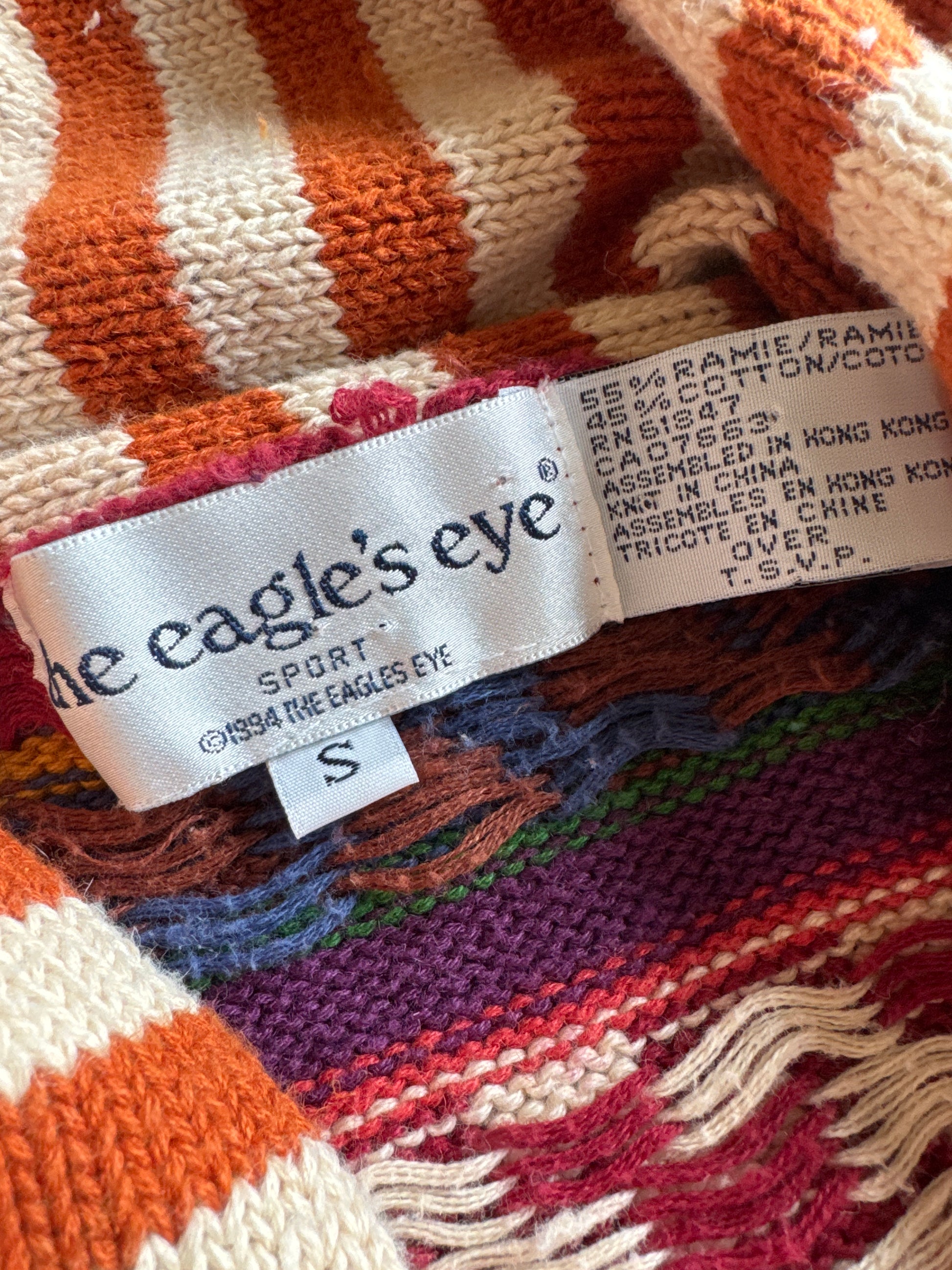 90s Traveling Camels Cotton Blend Cardigan