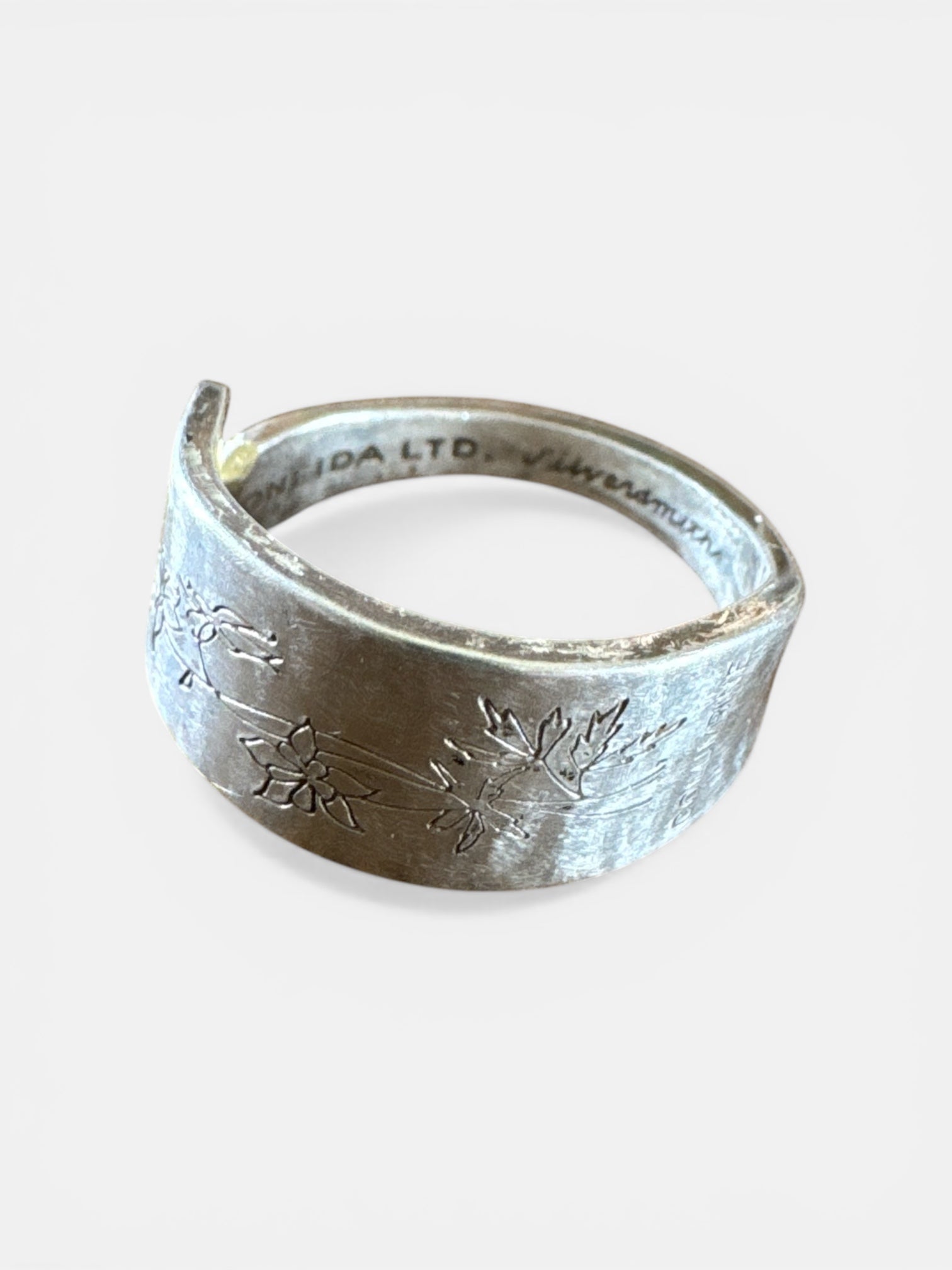 Handmade Columbine Colorado Spoon Ring