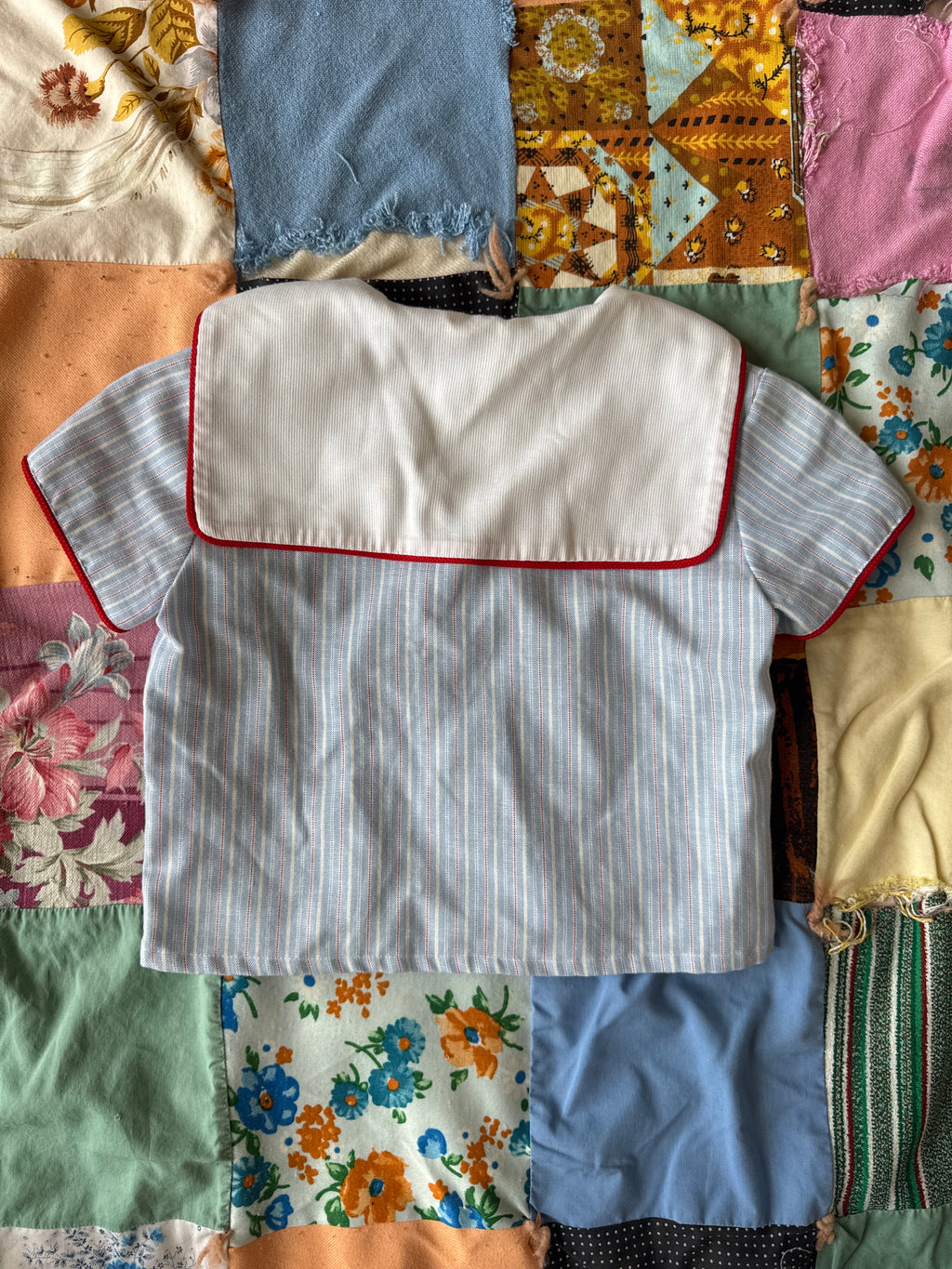 Kids Vintage Handmade Sailor Suit