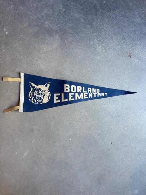 60s Borland Elementary Pennant