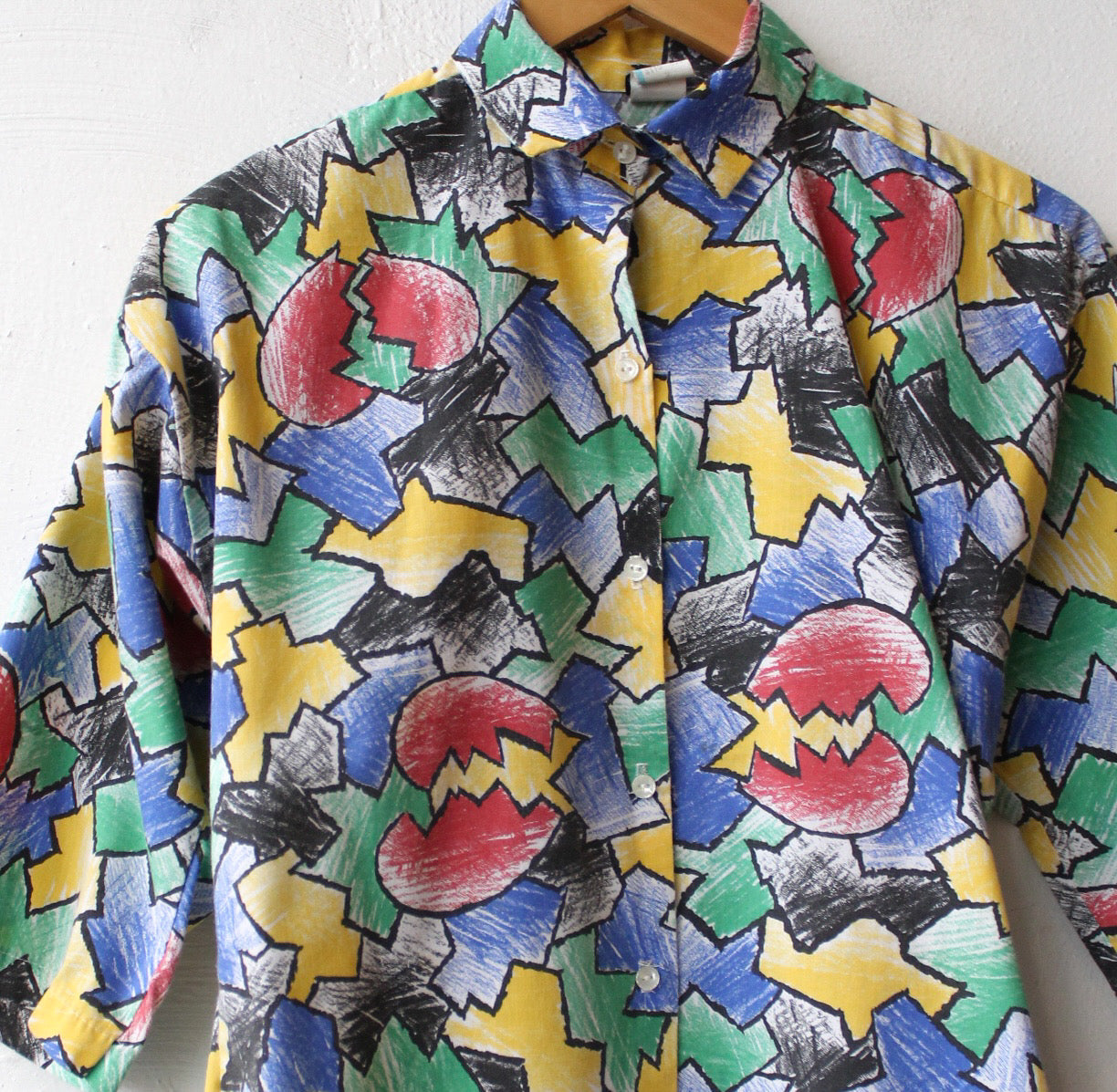 80s Heartbreak Quarter Sleeve Top