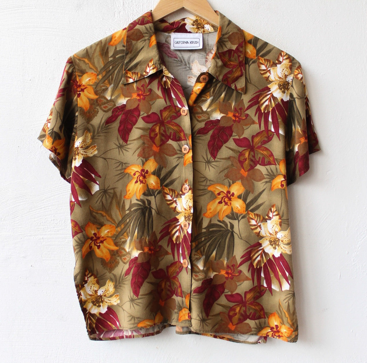 90s California Krush Tropical Shirt