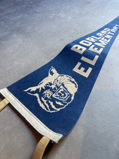 60s Borland Elementary Pennant