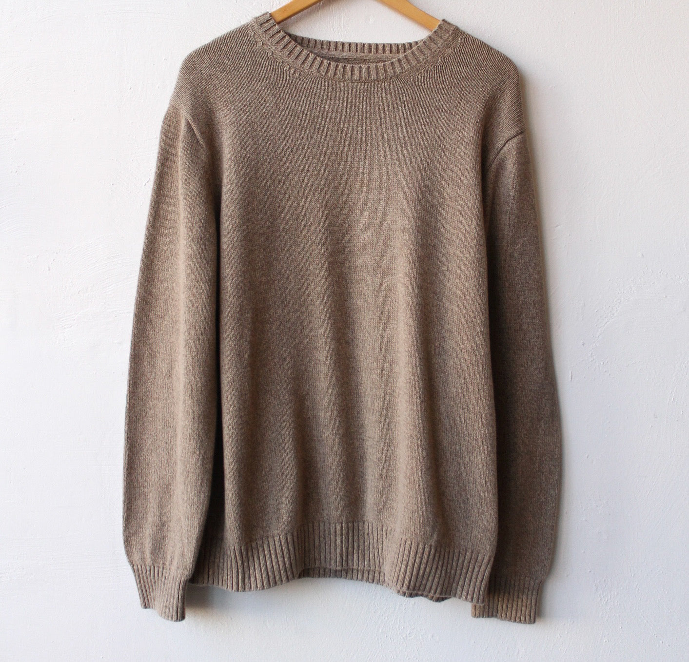 Y2K St John’s Bay Neutral Cotton Sweater