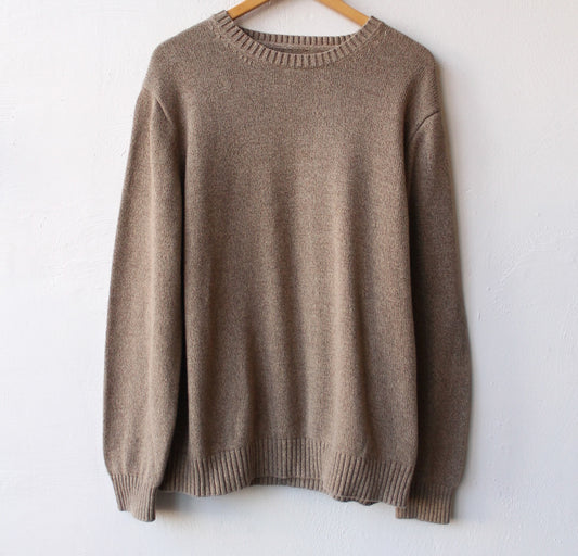 Y2K St John’s Bay Neutral Cotton Sweater