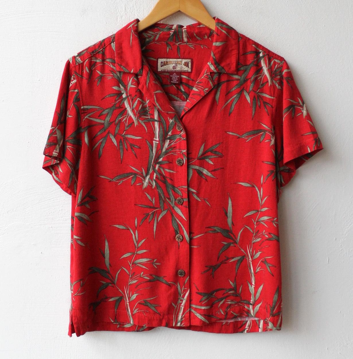 Y2K Tropical Grasses Shirt