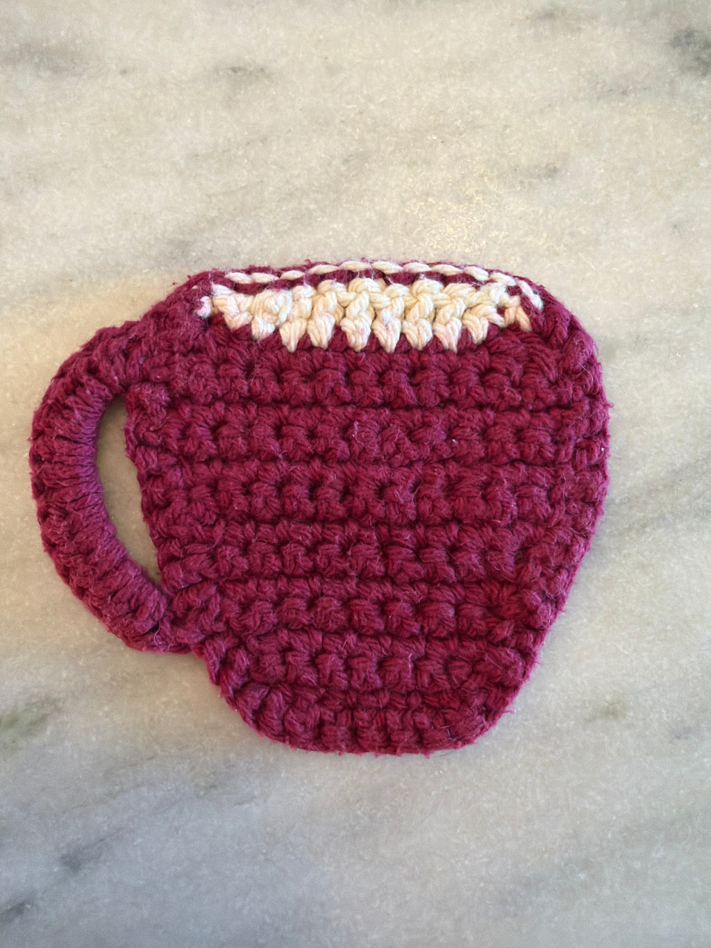 Vintage Crochet Mug Coasters