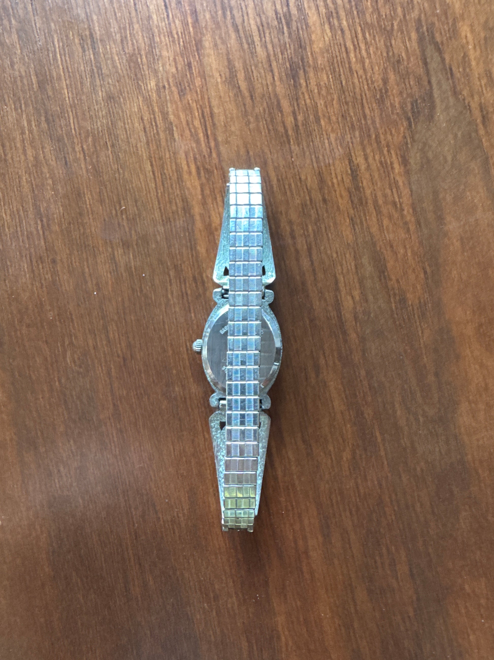 90s Gem Stone Expansion Band Wristwatch