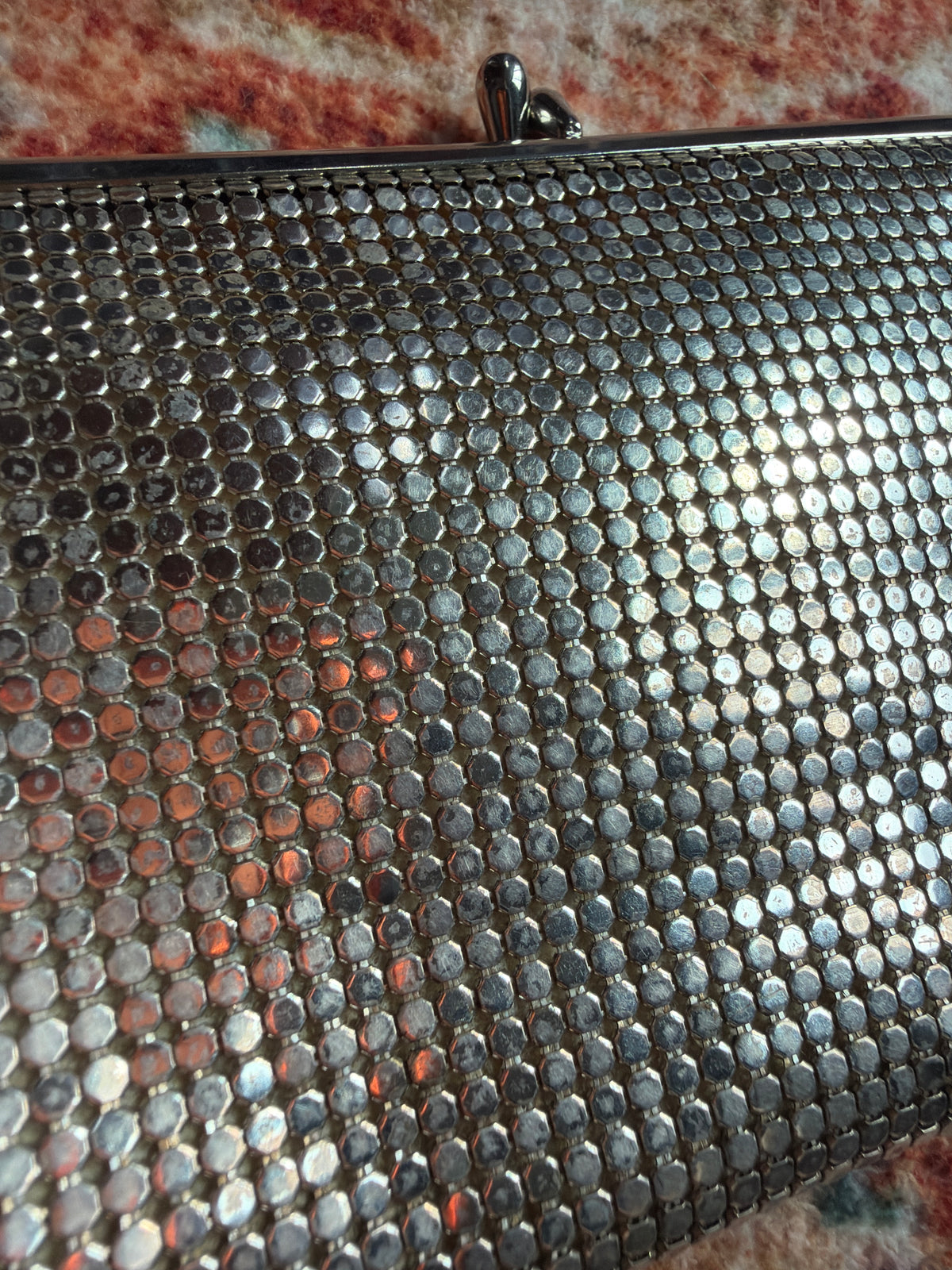 Vintage Whiting & Davis Chainmail Clutch