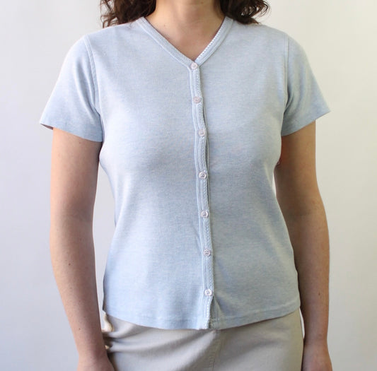 90s Coastal Classic Button Up Tee