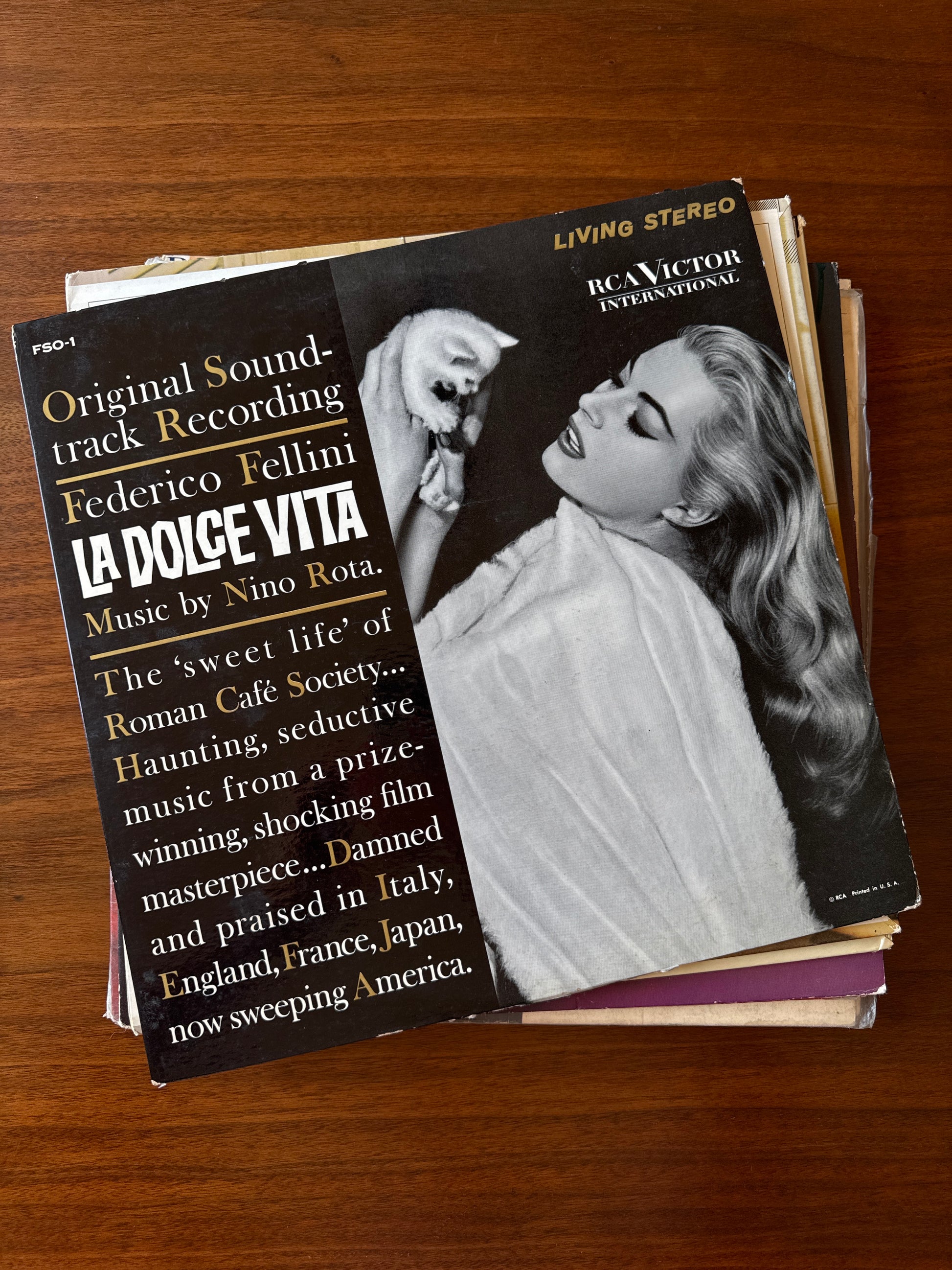 60s La Dolce Vita Record