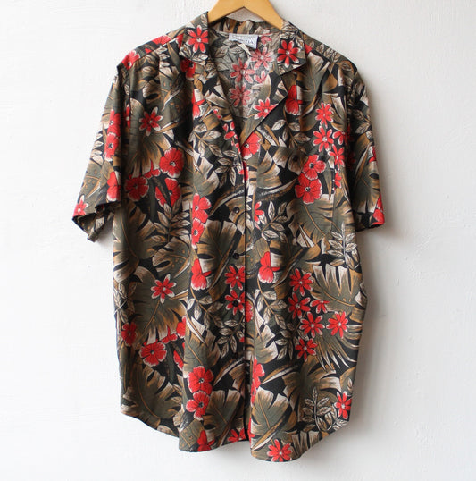 90s Venezia Tropical Cotton Top