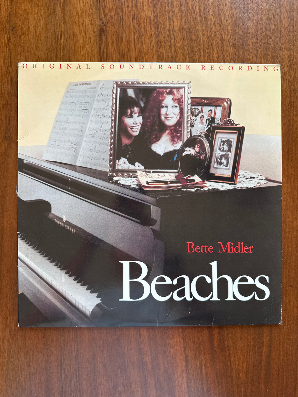 80s Bette Midler Beaches Record