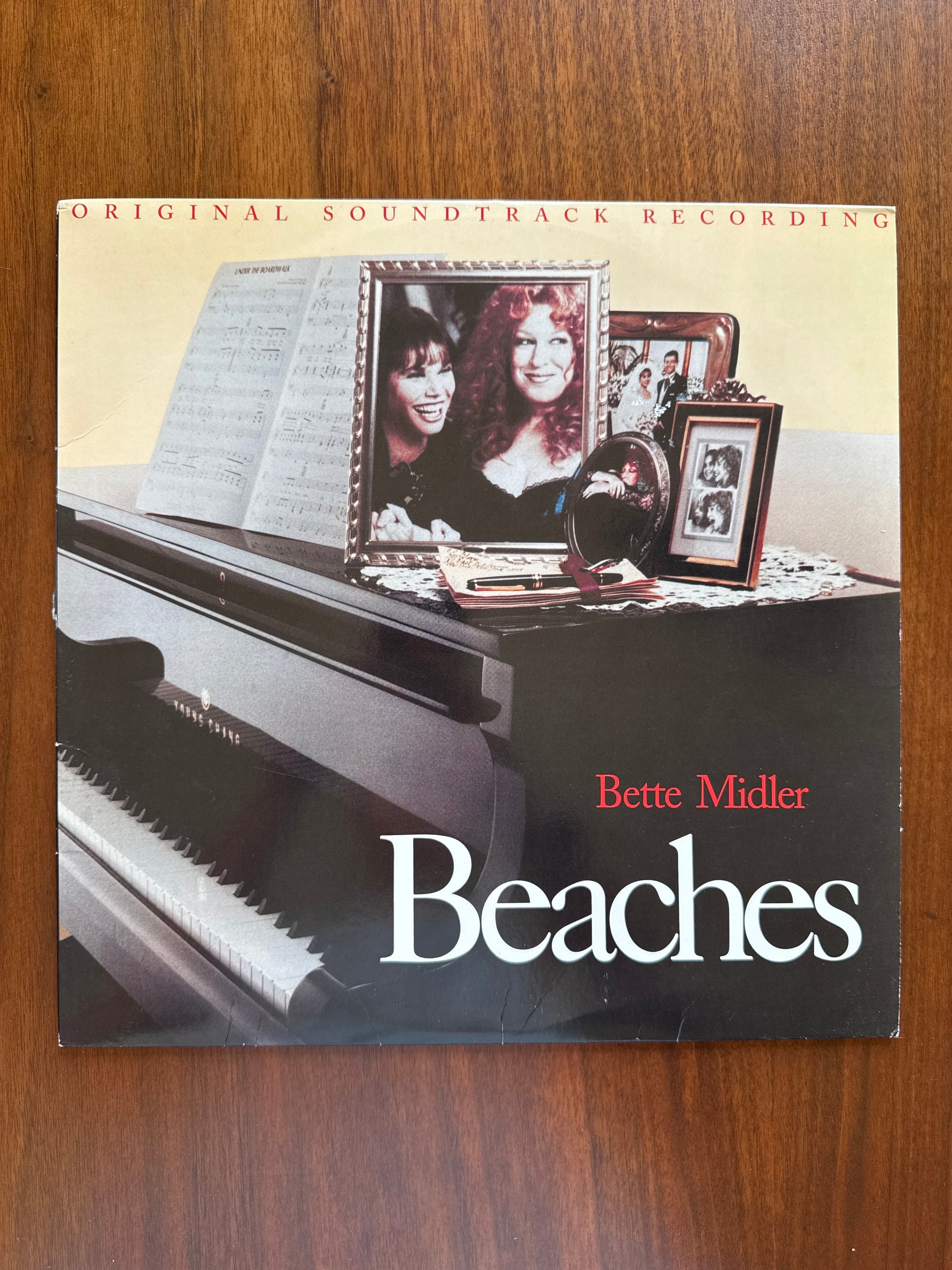 80s Bette Midler Beaches Record