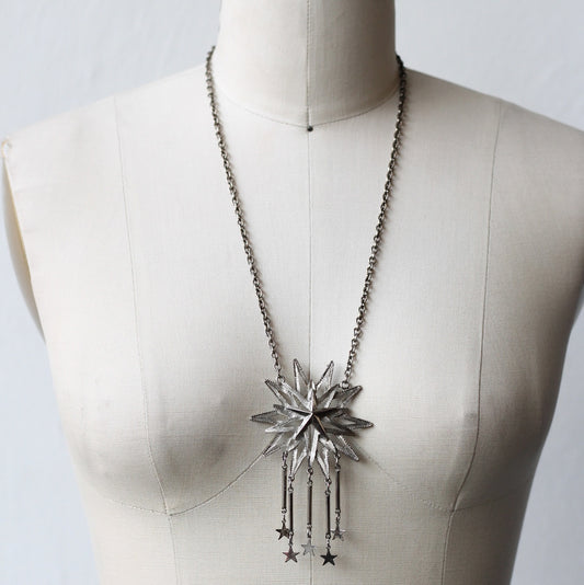 Star Necklace with Dangles