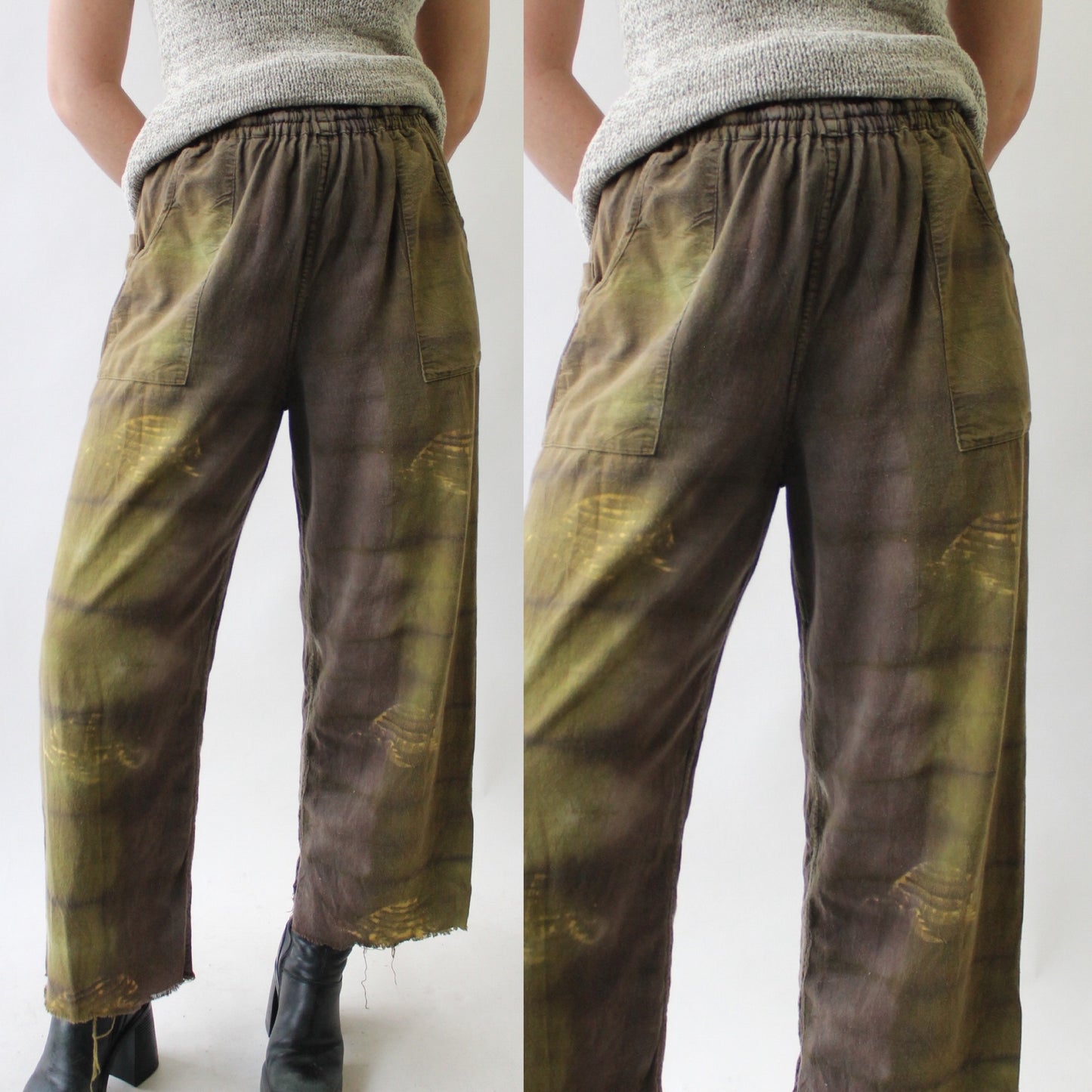 90s Bleach Print Comfy Pants