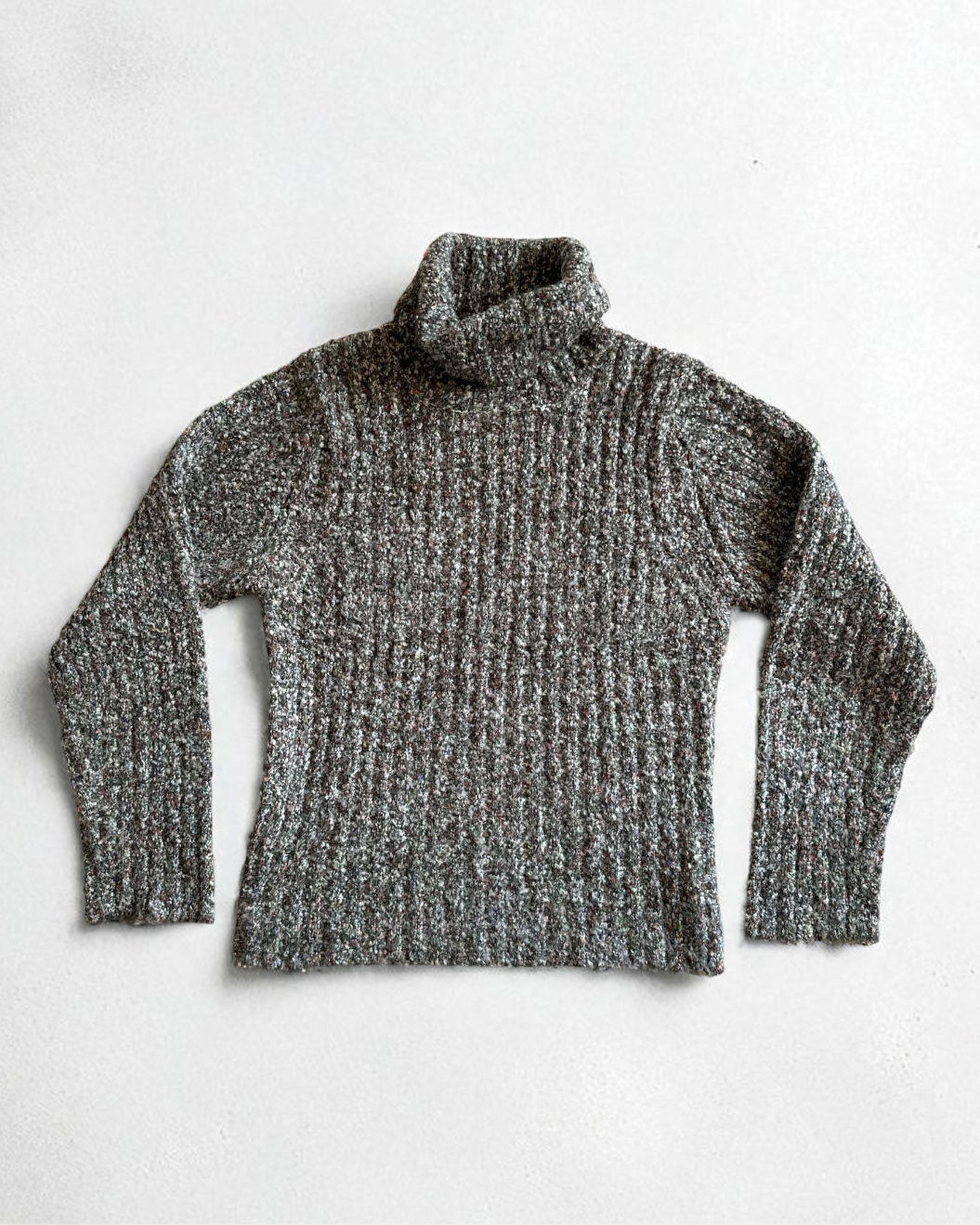 Y2K Subtle Multicolor Cozy Sweater