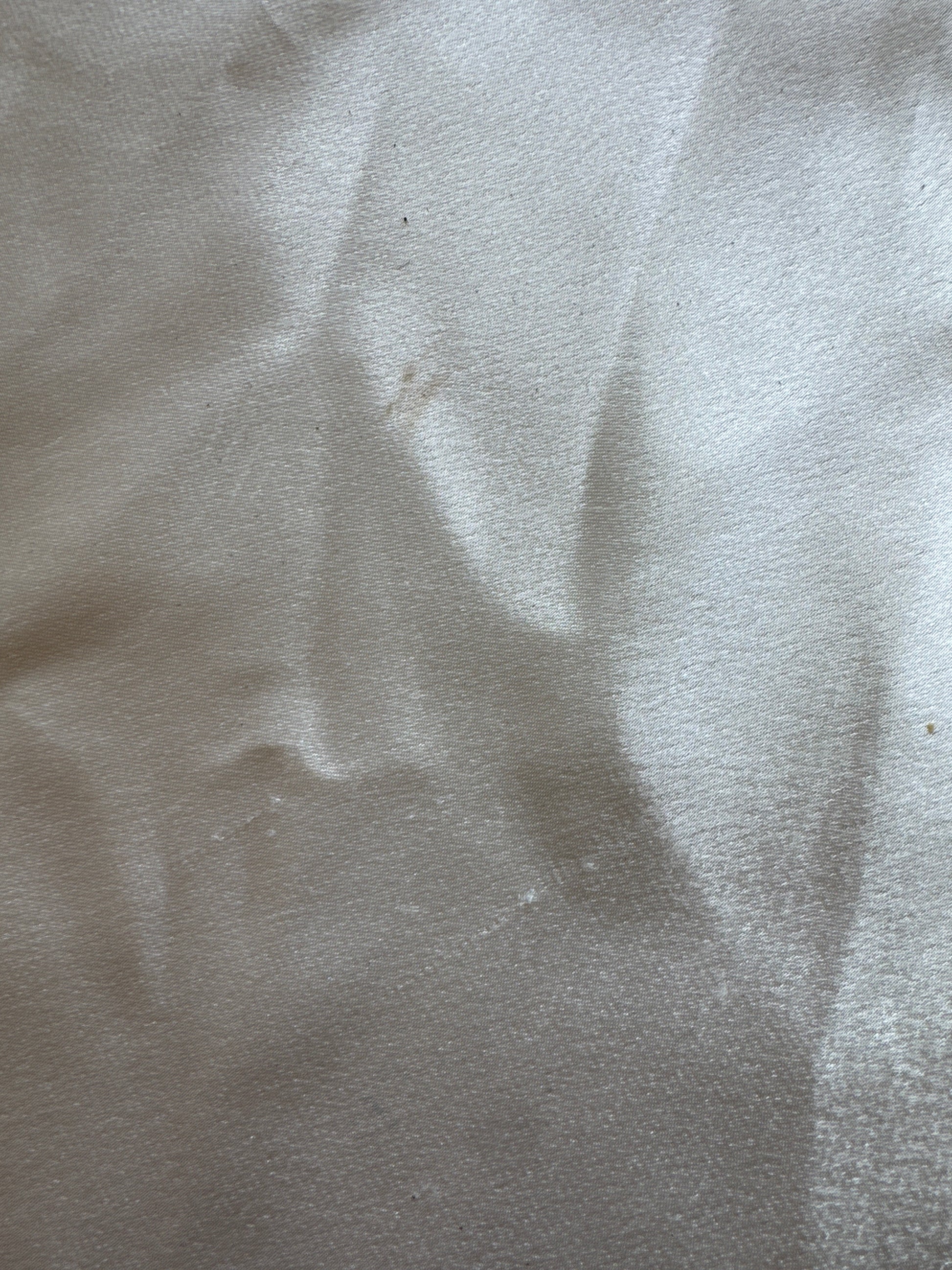 90s Allison Taylor Satin Ivory Slip Top