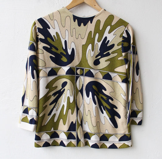 60s Pucci Esque Print Top