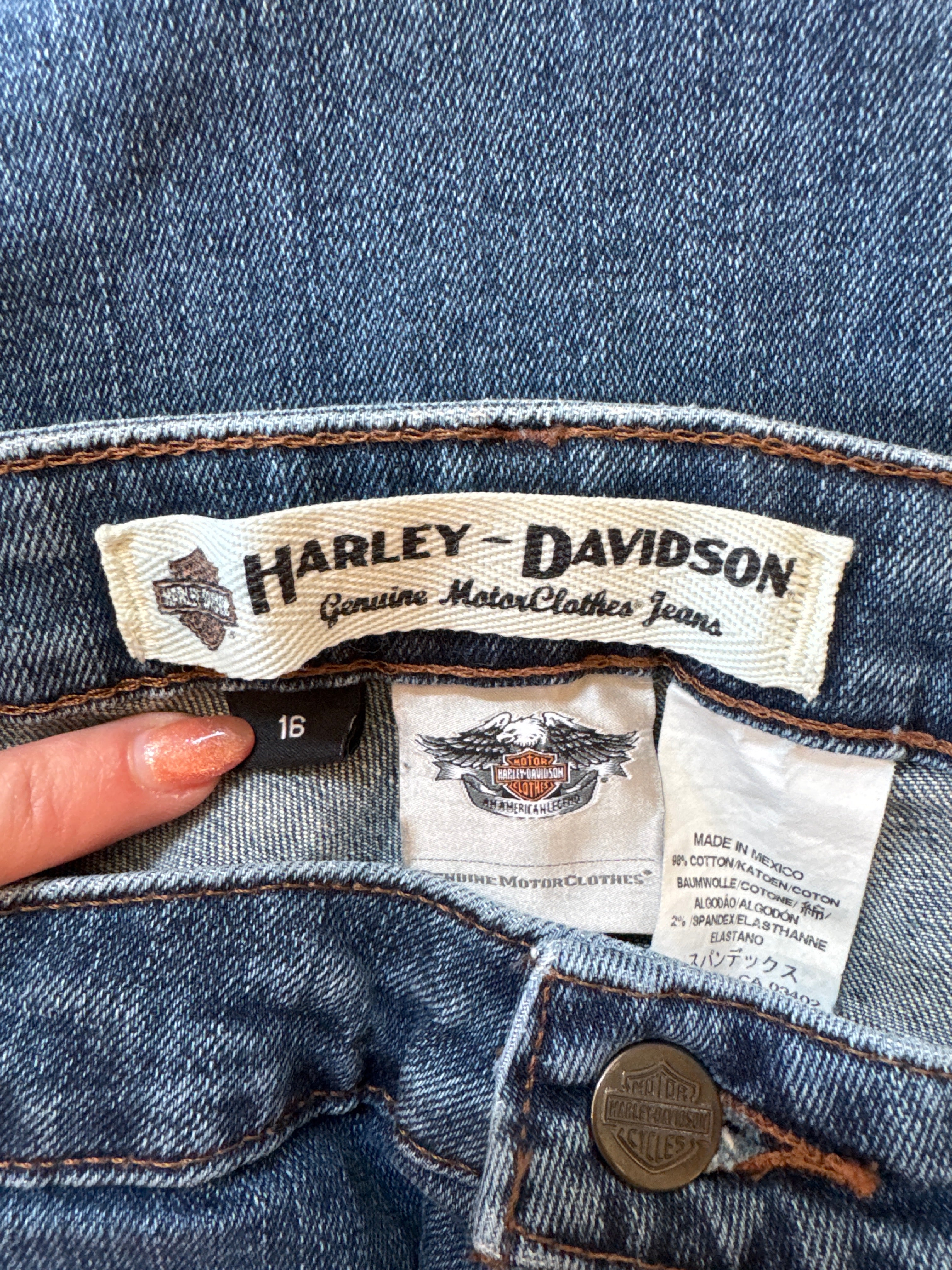 Y2K Harley Davidson Classic Jeans – Highway Robbery Vintage
