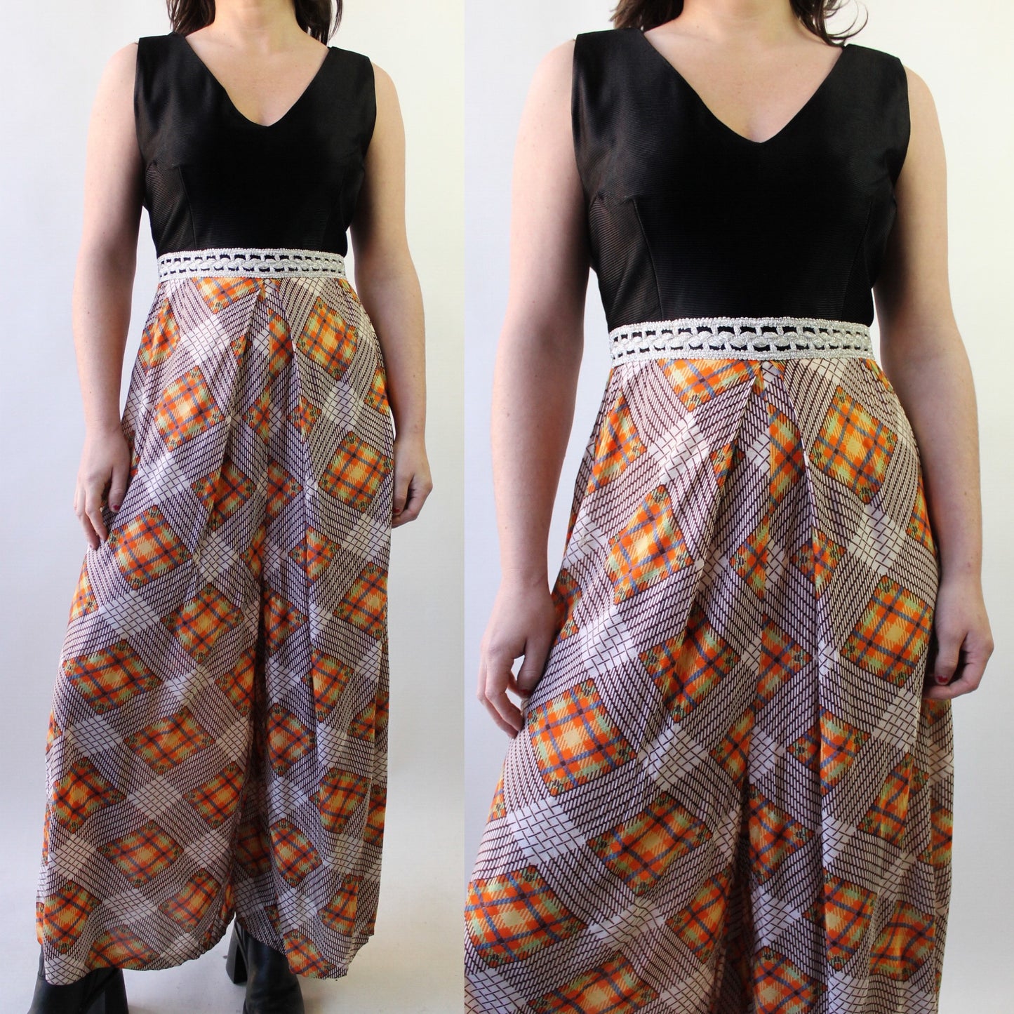 70s Disco Party Jumpsuit with Fun Print
