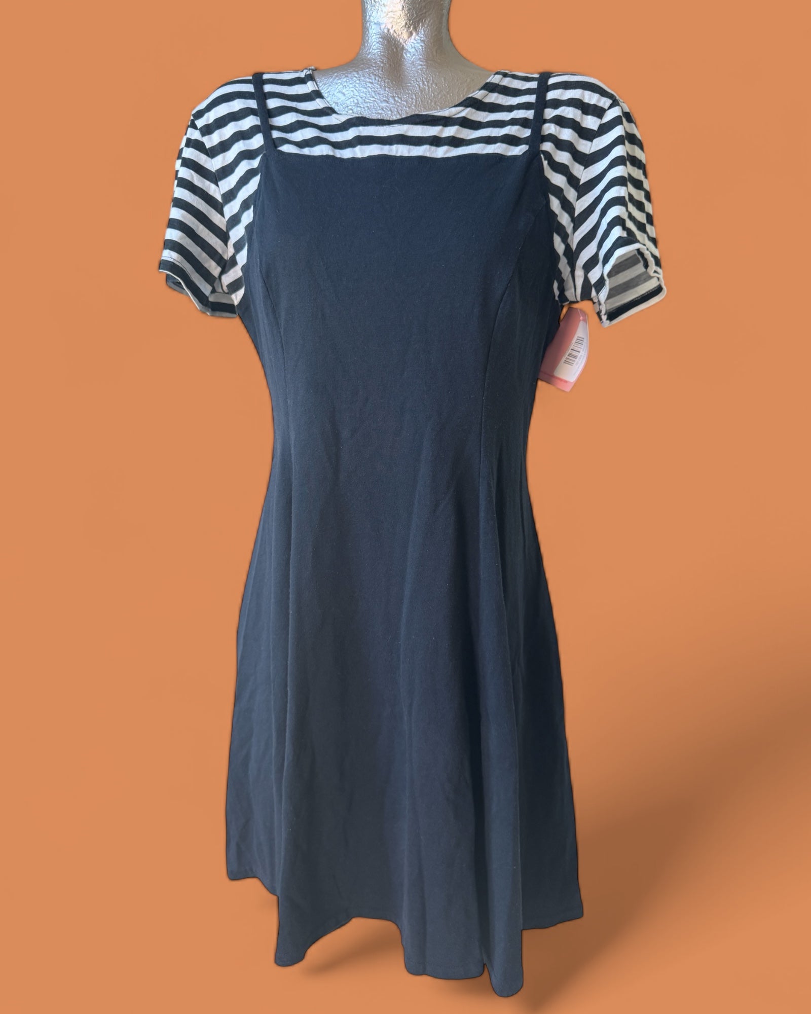 90s Jamie Brooks Layered Look Dress