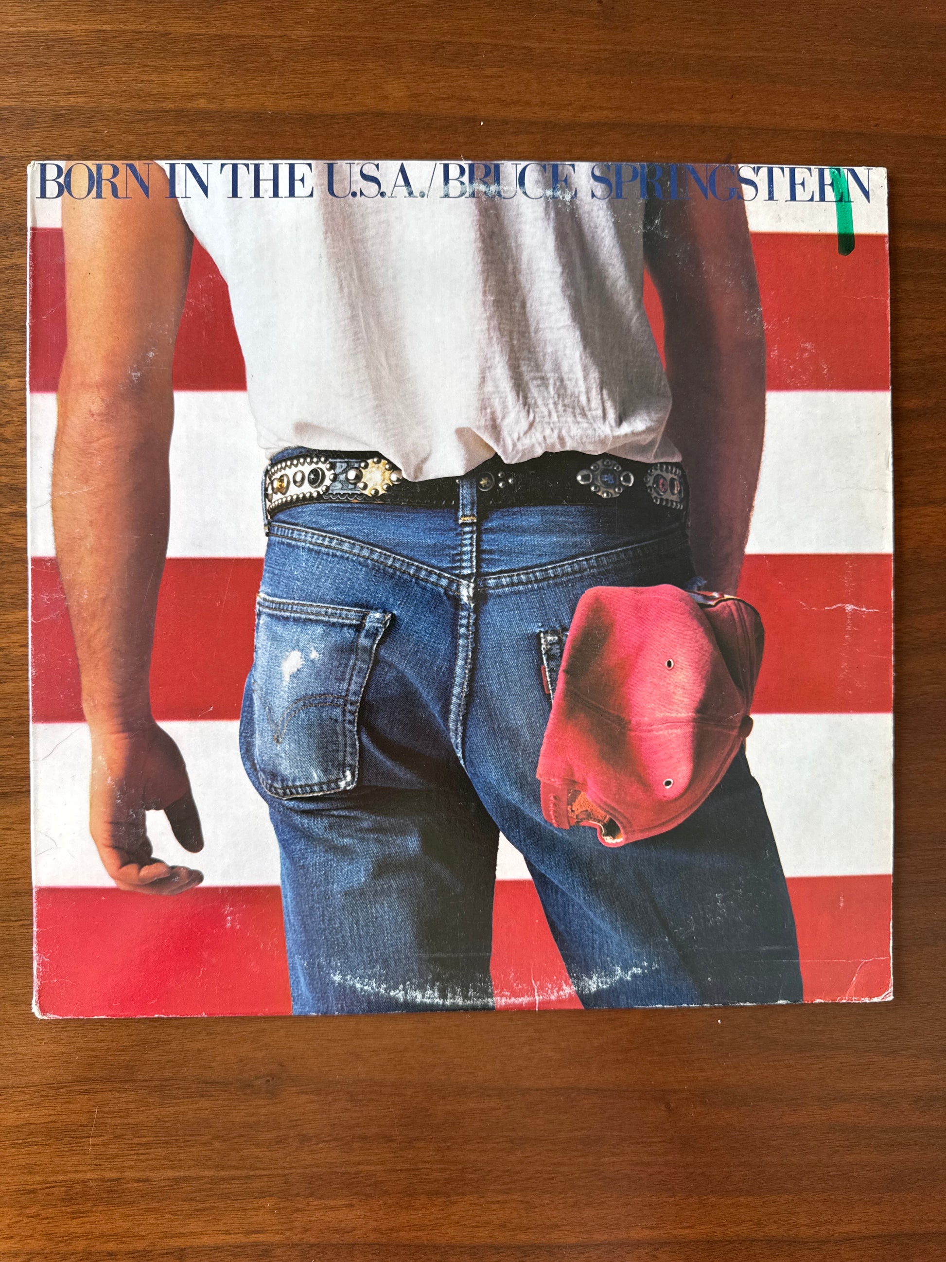 80s Bruce Springsteen Born In The USA Record