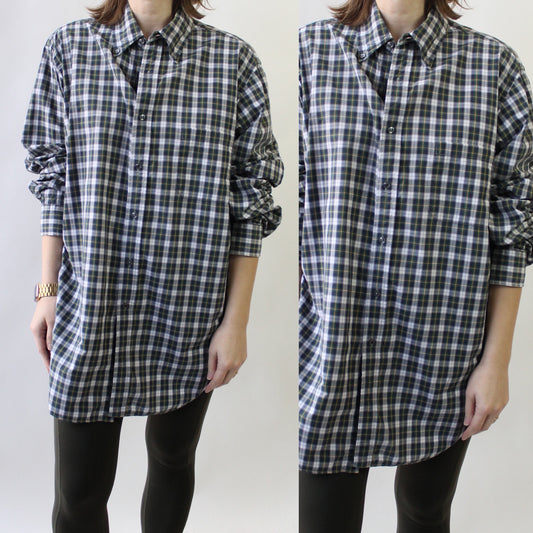 90s LL Bean Made in USA Button Up