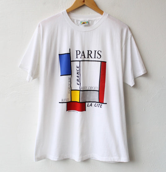 90s Paris Mondrain Art Tee