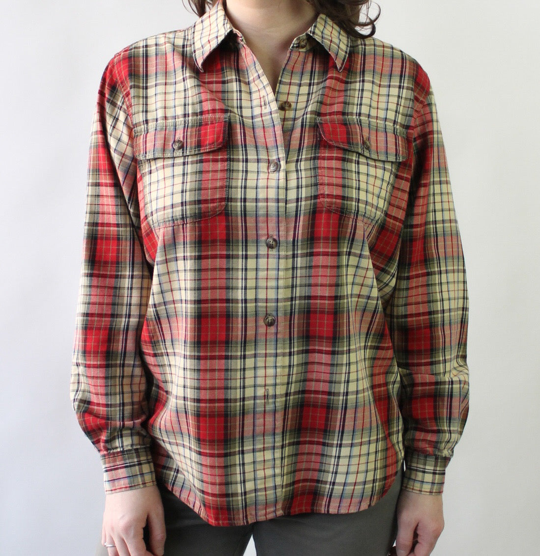 90s Liz Soft Cotton Flannel