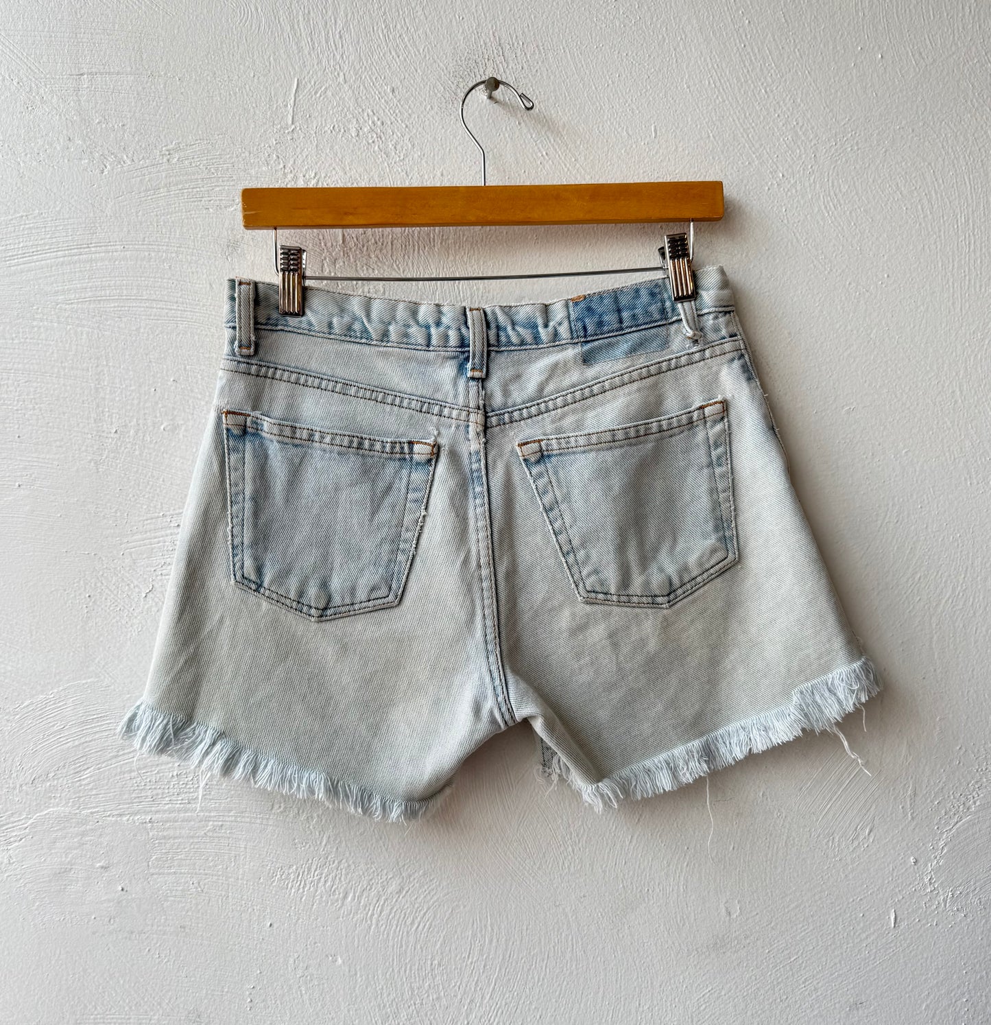 Reworked Cut Off Gap Denim Shorts