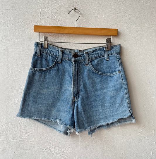 Reworked Cut Off Levis Orange Tag Jean Shorts