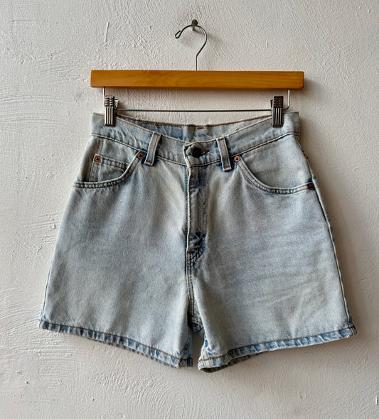 90s Levis 912 Slim Fit Petite Denim Shorts